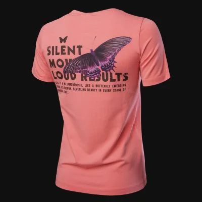 Koralle Damen-Slim fit T-Shirt - Flutter One