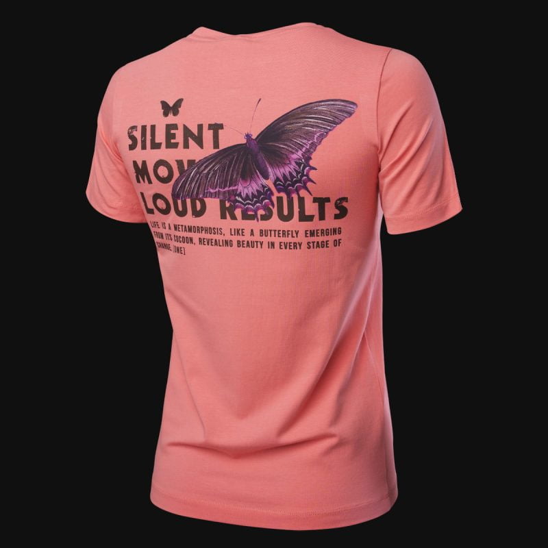 Koralle Damen-Slim fit T-Shirt - Flutter One