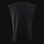 Schwarzes Herren Muskelshirt - Classic Red One - 03