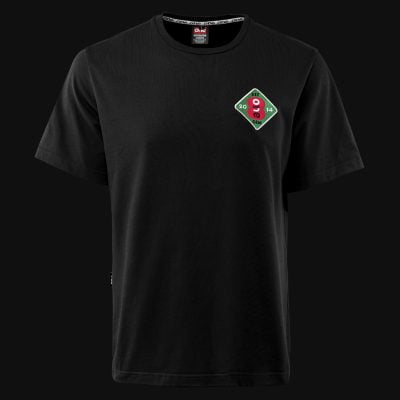 Schwarzes Herren-T-Shirt in Übergröße - Ace One