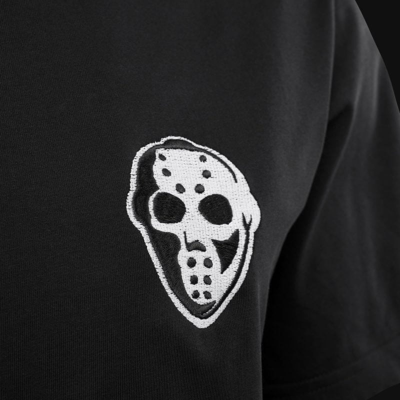 Schwarzes Herren-T-Shirt in Übergröße - Billy Hlapeto V01 - 02