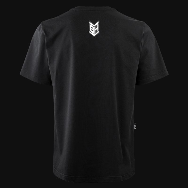 Schwarzes Herren-T-Shirt in Übergröße - Billy Hlapeto V01 - 03
