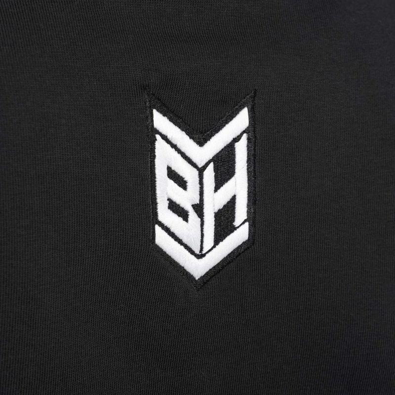 Schwarzes Herren-T-Shirt in Übergröße - Billy Hlapeto V01 - 04