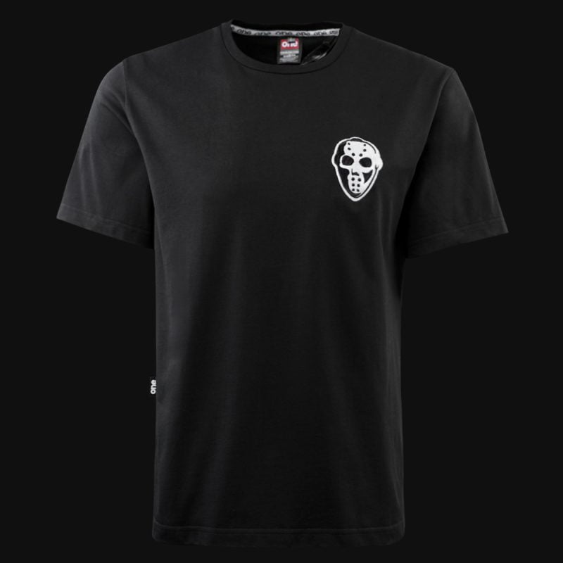 Schwarzes Herren-T-Shirt in Übergröße - Billy Hlapeto V01