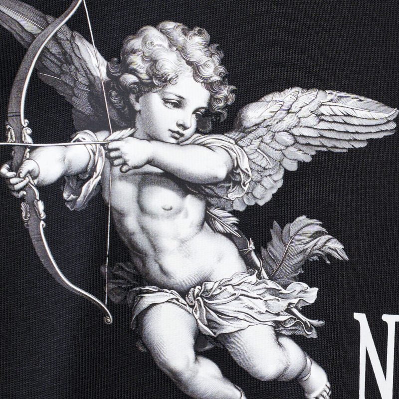 Schwarzes Herren-T-Shirt in Übergröße - New One Tee - 02