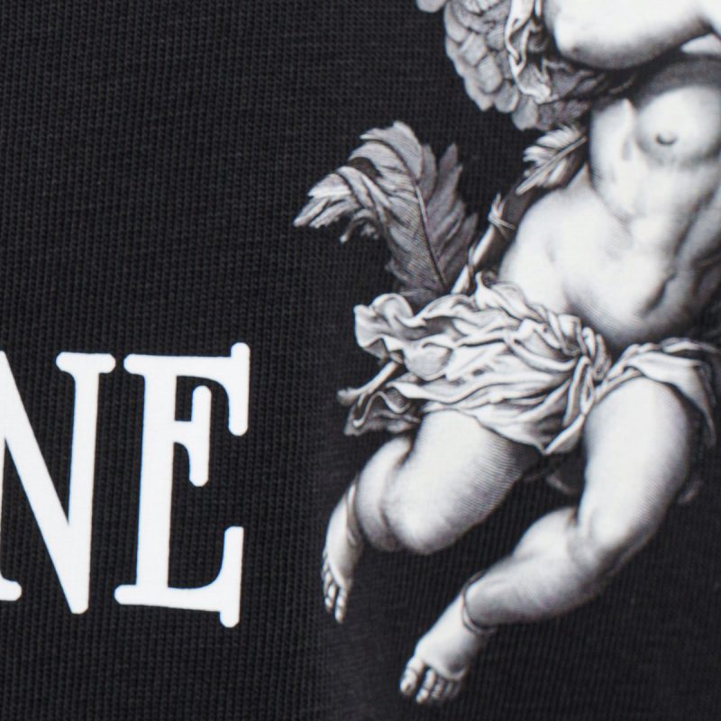 Schwarzes Herren-T-Shirt in Übergröße - New One Tee - 05