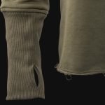 Set Khaki Herren Sweatshirt und Herrenjeans – Metro Moss One - 07