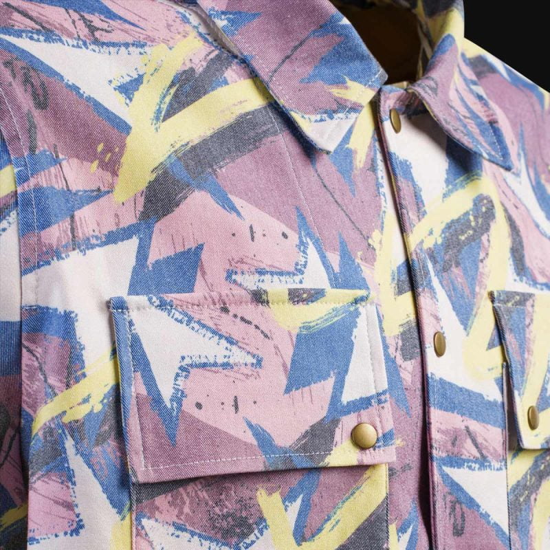 Set Overshirt mit Knöpfen und Eingrifftaschen + Shorts – Oasis One - 04