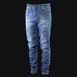 Set Overshirt mit Knöpfen und Eingrifftaschen + Herrenjeans – SV One - 04