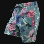 Set Overshirt mit Knöpfen und Eingrifftaschen + Shorts– Jungle Dusk - 03