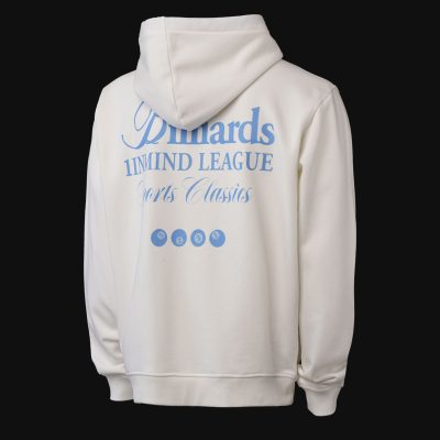 Weißes Herren Hoodie - Billiards