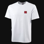 Weißes Herren-T-Shirt in Übergröße - Red Box - 02