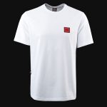Weißes Herren-T-Shirt in Übergröße - Red Box