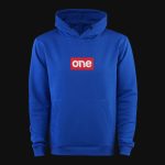 Blaues Herren Hoodie - Scarlet One