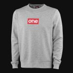 Graues Herren Sweatshirt - Ash One - 03