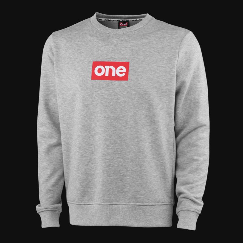 Graues Herren Sweatshirt - Ash One - 03
