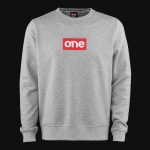 Graues Herren Sweatshirt - Ash One