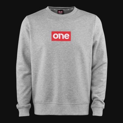 Graues Herren Sweatshirt - Ash One