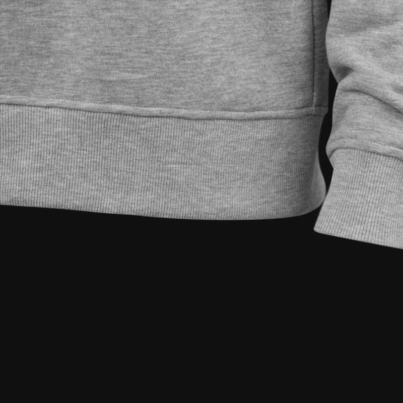 Graues Herren Sweatshirt - O1 Grey - 04