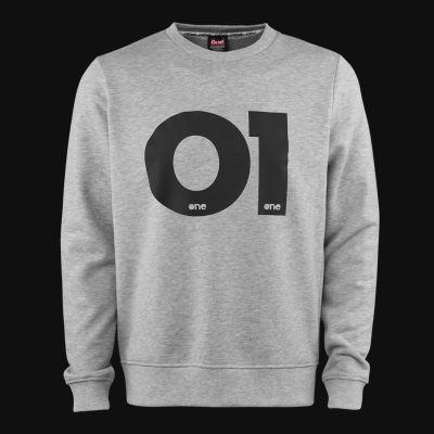 Graues Herren Sweatshirt - O1 Grey