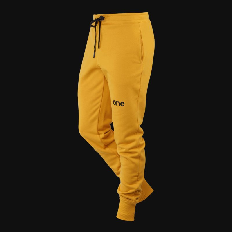 Herren Jogginghose Gelb - Amber One - 02