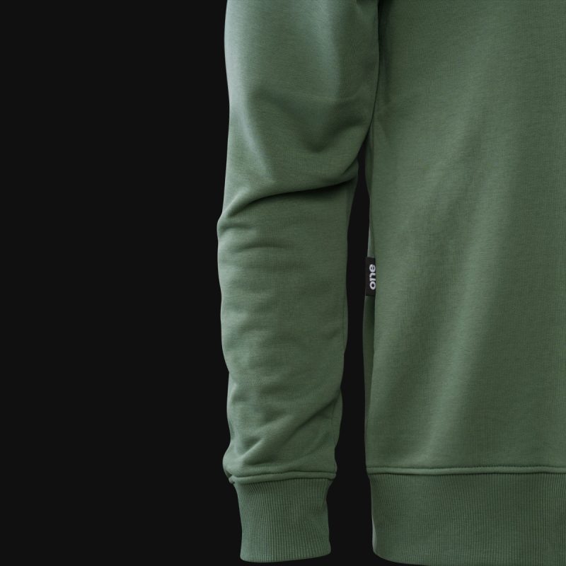 Opalgrünes Herren Sweatshirt - D-Verdant One - 04