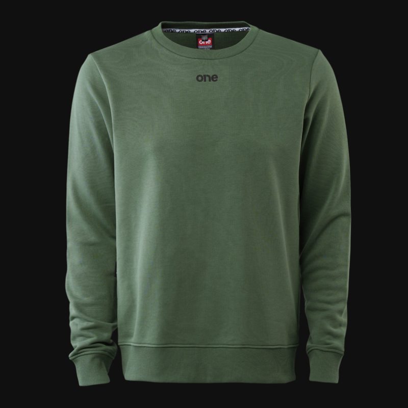 Opalgrünes Herren Sweatshirt - D-Verdant One