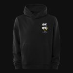 Schwarzes Herren Hoodie – Anniversary X - 02