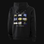 Schwarzes Herren Hoodie – Anniversary X - 05