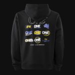 Schwarzes Herren Hoodie – Anniversary X