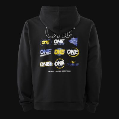 Schwarzes Herren Hoodie – Anniversary X