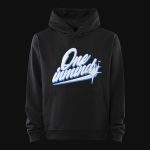 Schwarzes Herren Hoodie – Blizzard X One