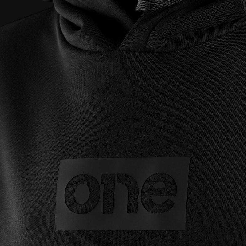 Schwarzes Herren Hoodie – Blvck Box One - 03