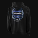 Schwarzes Herren Hoodie – Eclipse One - 06