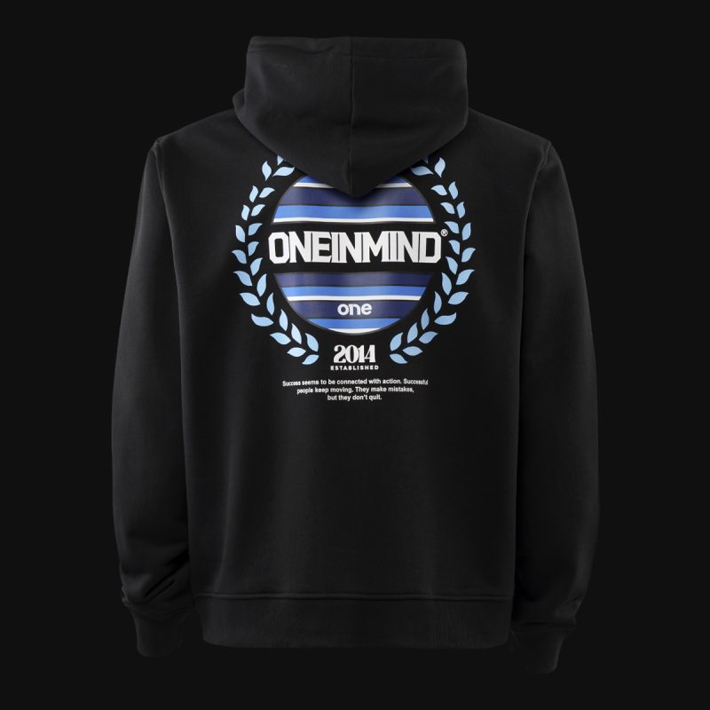 Schwarzes Herren Hoodie – Eclipse One