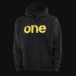 Schwarzes Herren Hoodie - Electric One V.02