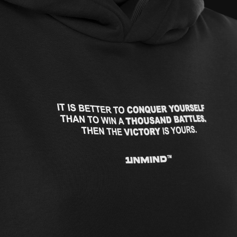 Schwarzes Herren Hoodie – GD One - 03