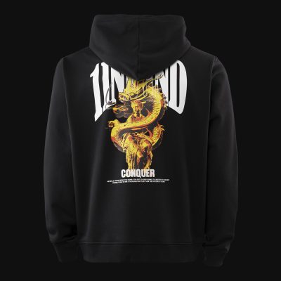 Schwarzes Herren Hoodie – GD One