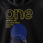 Schwarzes Herren Hoodie - Innovative Mind - 02