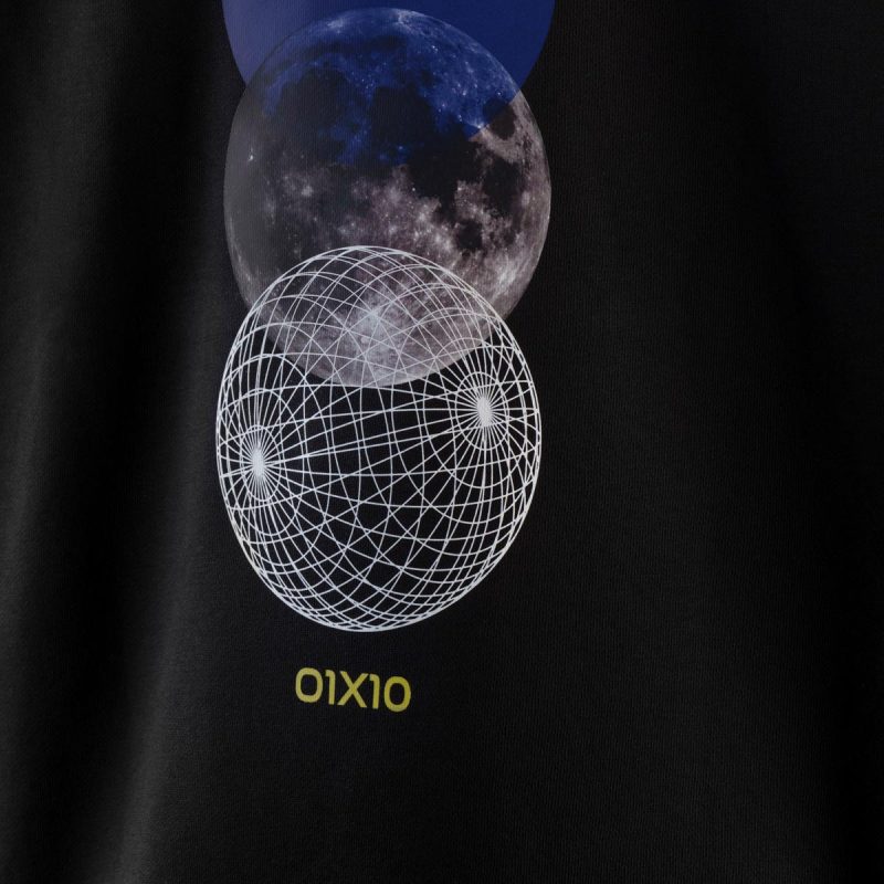 Schwarzes Herren Hoodie - Innovative Mind - 04