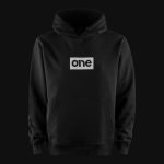 Schwarzes Herren Hoodie - Silent One - 05