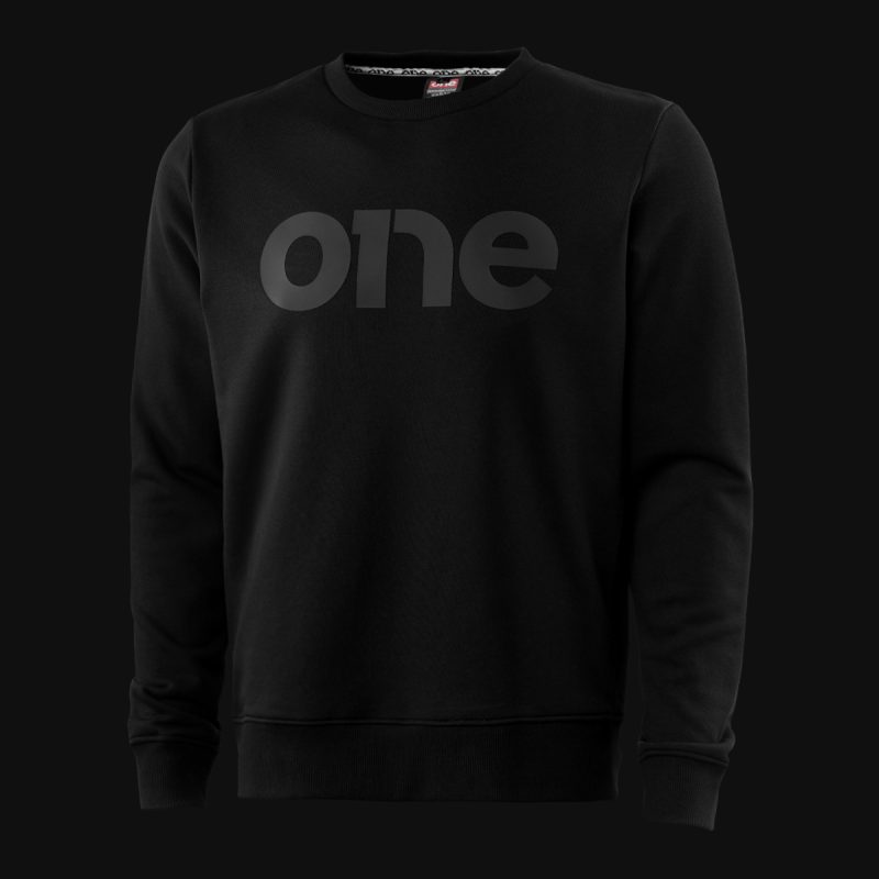 Schwarzes Herren Sweatshirt - Black One Classics - 03