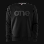 Schwarzes Herren Sweatshirt - Black One Classics