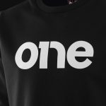 Schwarzes Herren Sweatshirt - W-One - 02