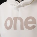 Weißes Herren Hoodie - Milky One - 04