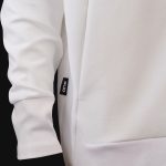 Weißes Herren Hoodie mit Reißverschluss - Crimson Box O1 - 05