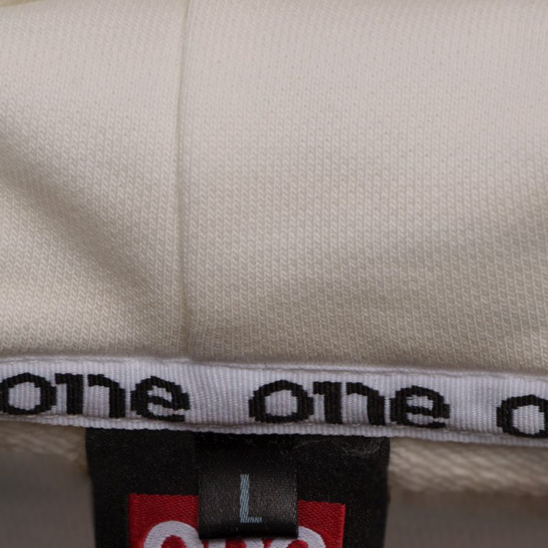 Weißes Herren Hoodie mit Reißverschluss - Crimson Box O1 - 07