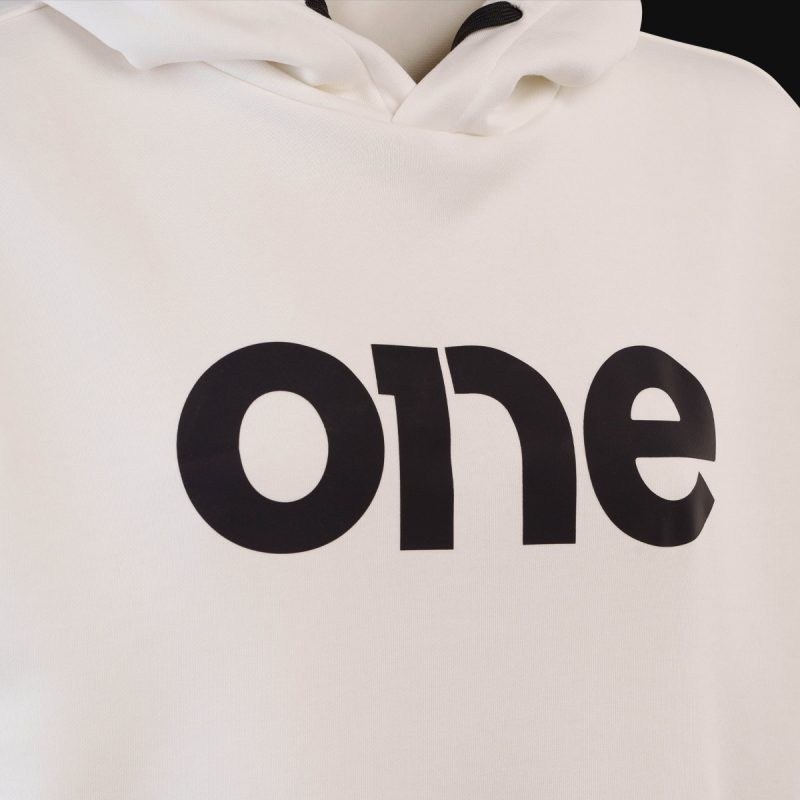 Weißes Herren Hoodie - DW-One - 02