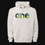 Weißes Herren Hoodie - Hue One V.02 - 02