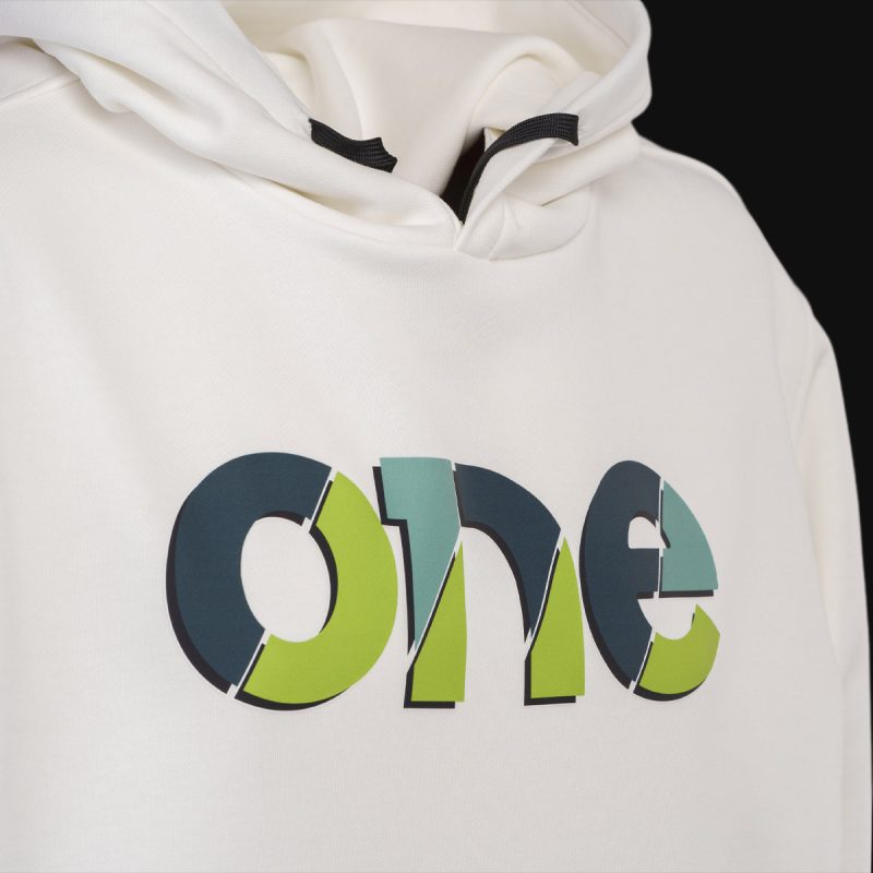 Weißes Herren Hoodie - Hue One V.02 - 04